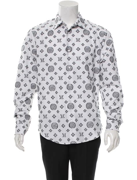 louis vuitton dress shirt mens|lv shirts for men sale.